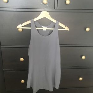 Club Monaco silk racerback tank sz Small